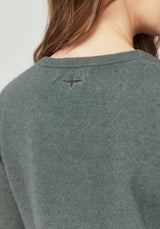 Kapua Crew Cashmere Sweater in Kanuka | Untouched World