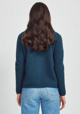 Michelle Sweater in Deep Teal | Untouched World