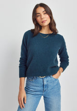 Michelle Sweater in Deep Teal | Untouched World