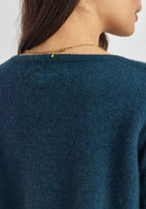 Michelle Sweater in Deep Teal | Untouched World