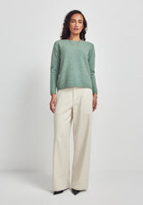 Michelle Sweater in Eggshell | Untouched World