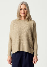 Mabel Sweater in Latte | Merinomink