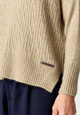 Mabel Sweater in Latte | Merinomink