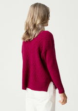 Mabel Sweater in Lupin | Merinomink