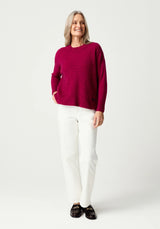 Mabel Sweater in Lupin | Merinomink