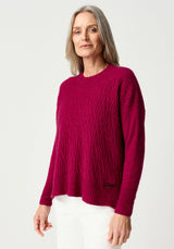 Mabel Sweater in Lupin | Merinomink