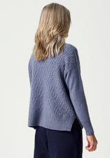 Mabel Sweater in Waterfall | Merinomink