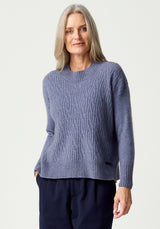 Mabel Sweater in Waterfall | Merinomink