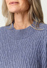 Mabel Sweater in Waterfall | Merinomink