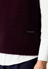 Caitlins Tank Top in Beetroot | Merinomink