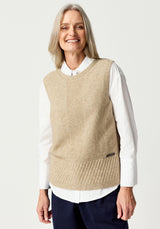 Caitlins Tank Top in Latte | Merinomink