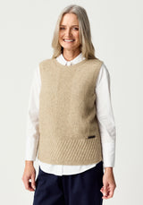 Caitlins Tank Top in Latte | Merinomink