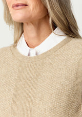 Caitlins Tank Top in Latte | Merinomink