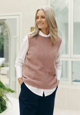 Caitlins Tank Top in Rose Dust | Merinomink