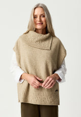 Joni Cape in Latte | Merinomink