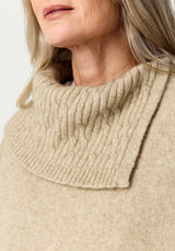 Joni Cape in Latte | Merinomink