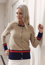 Ruby Cardigan in Latte | Merinomink