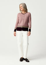 Ruby Cardigan in Rose Dust | Merinomink