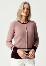 Ruby Cardigan in Rose Dust | Merinomink