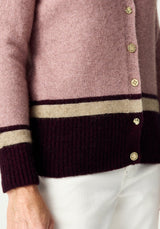 Ruby Cardigan in Rose Dust | Merinomink