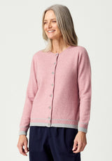 Hara Cardigan in Lily/Stone | Merinomink
