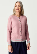 Hara Cardigan in Lily/Stone | Merinomink