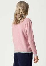 Hayes Sweater in Lily/Stone | Merinomink