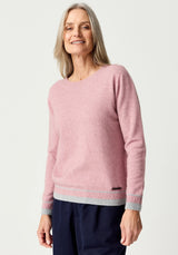 Hayes Sweater in Lily/Stone | Merinomink