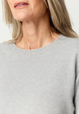 Hayes Sweater in Stone/Ink | Merinomink