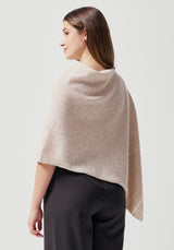 Halo Poncho in Fresh Linen | Merinomink