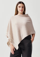 Halo Poncho in Fresh Linen | Merinomink