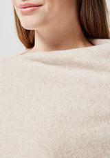 Halo Poncho in Fresh Linen | Merinomink