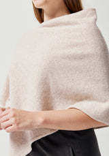 Halo Poncho in Fresh Linen | Merinomink