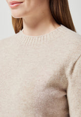 Ridge Sweater in Fresh Linen | Merinomink