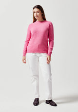 Ridge Sweater in Fuchsia | Merinomink
