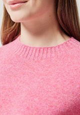 Ridge Sweater in Fuchsia | Merinomink