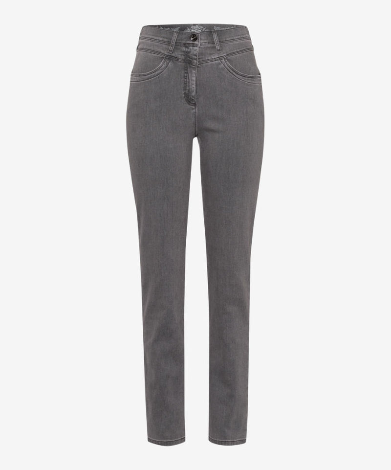 Laura Stretch Jeans in Grey | Brax at Sarah Thomson Melrose 