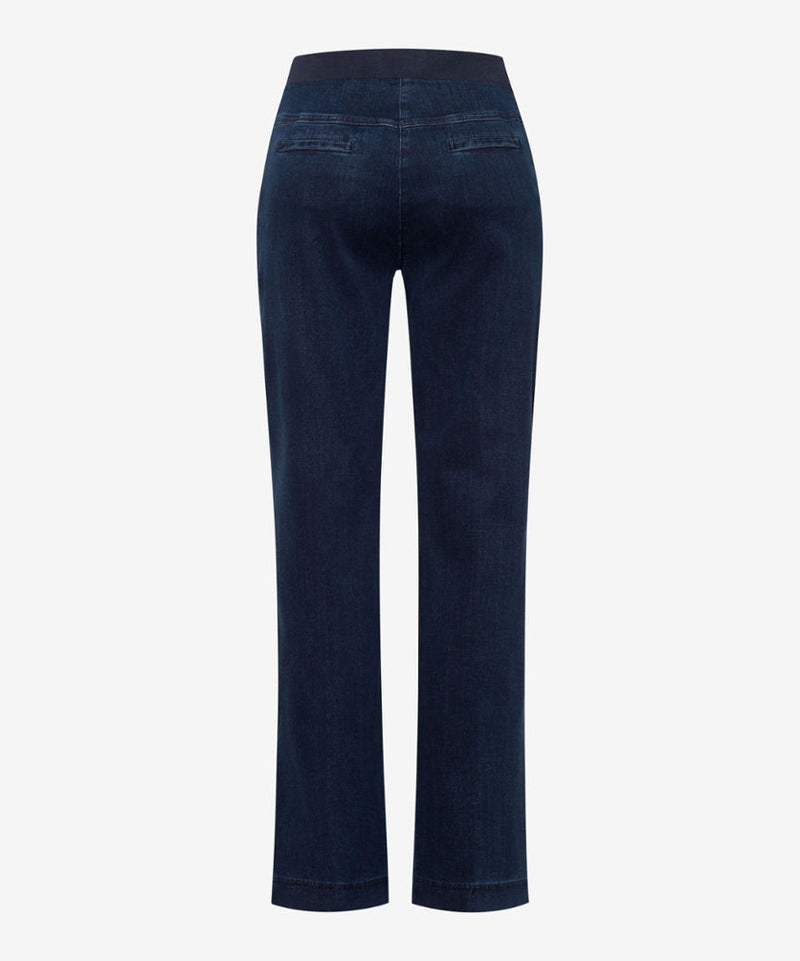 Pam Flared in Dark Stretch Denim  | Brax