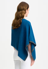 Two Tone Poncho | Merinomink