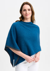 Two Tone Poncho | Merinomink