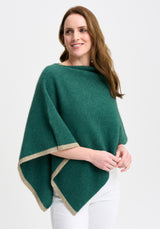 Two Tone Poncho | Merinomink