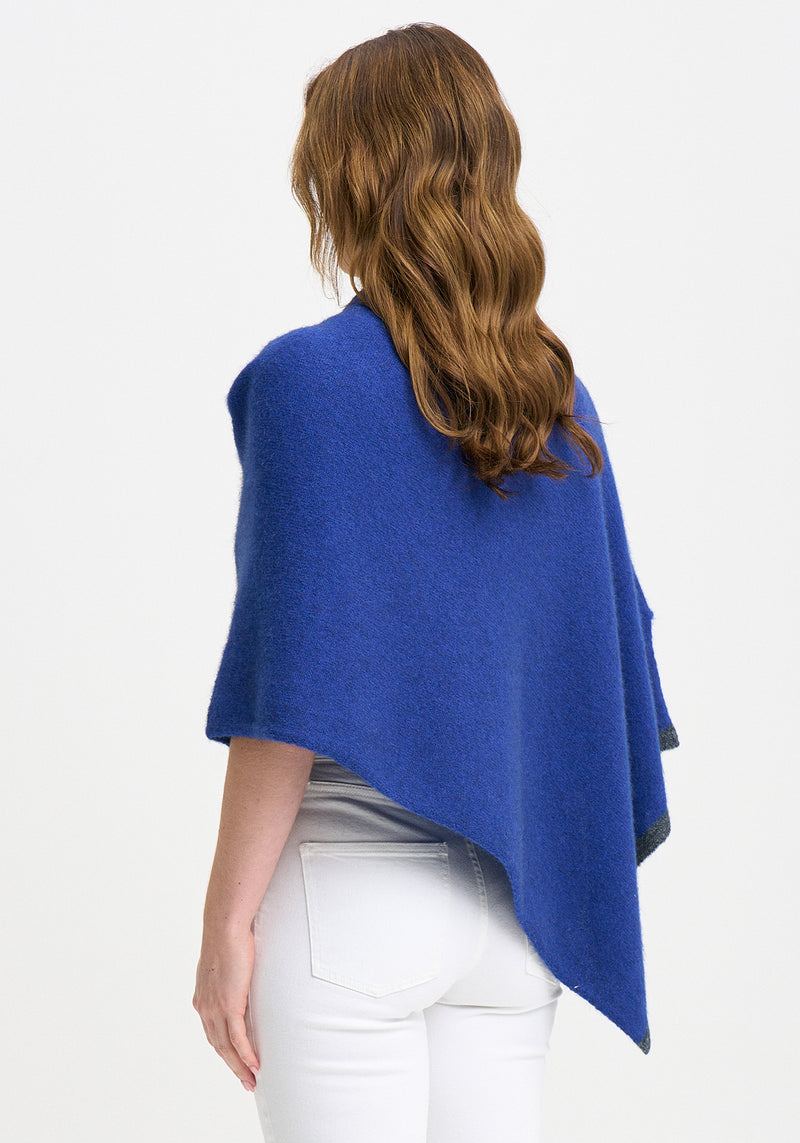 Two Tone Poncho | Merinomink