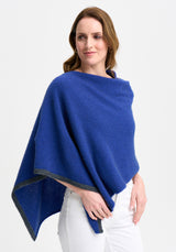 Two Tone Poncho | Merinomink