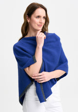 Two Tone Poncho | Merinomink