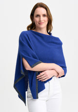 Two Tone Poncho | Merinomink