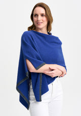 Two Tone Poncho | Merinomink