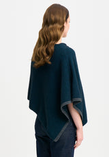 Two Tone Poncho | Merinomink