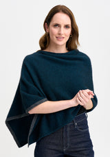 Two Tone Poncho | Merinomink