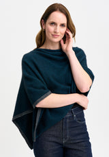 Two Tone Poncho | Merinomink