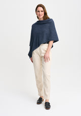 Two Tone Poncho | Merinomink